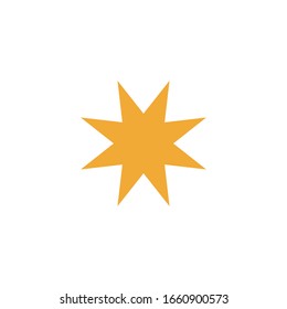Icono de estrella para proyectos de diseño gráfico