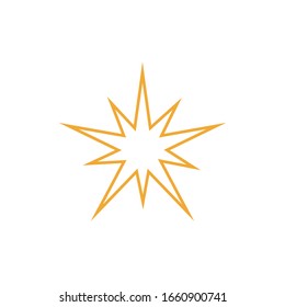 Sternsymbol für Grafikdesign-Projekte