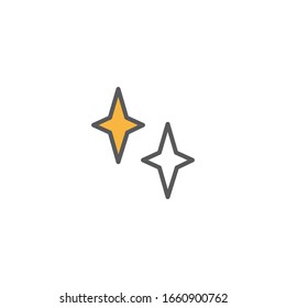 Sternsymbol für Grafikdesign-Projekte