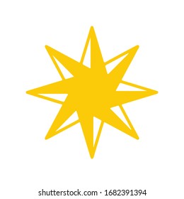 Icono de estrella para proyectos de diseño gráfico