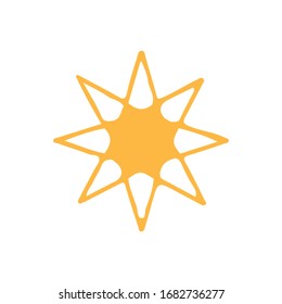 Sternsymbol für Grafikdesign-Projekte