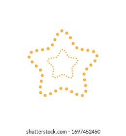 Sternsymbol für Grafikdesign-Projekte