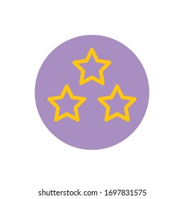 Icono de estrella para proyectos de diseño gráfico