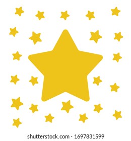 Icono de estrella para proyectos de diseño gráfico