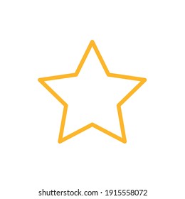 Star icon for graphic design projects