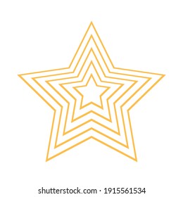 Star icon for graphic design projects