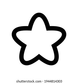 Star Icon for Graphic Design Projects