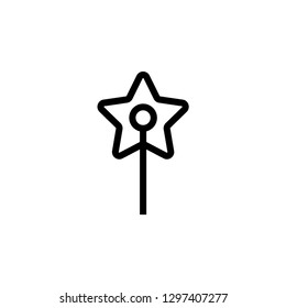 Star icon graphic design template vector isolated