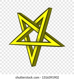 Star Icon in hand drawn style isolated on background for any web design 