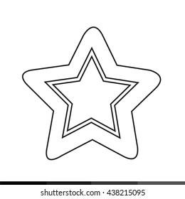 Star icon illustration design