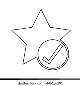 Star Icon illustration design