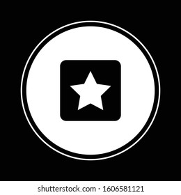 Star icon illustration isolated vector sign symbol