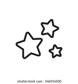 star icon illustration isolated vector sign symbol
