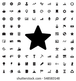 star icon illustration isolated vector sign symbol