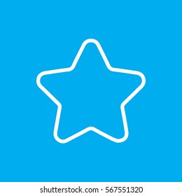 star icon illustration isolated vector