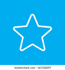 star icon illustration isolated vector sign symbol