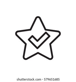star icon illustration isolated vector sign symbol