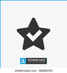 star icon illustration isolated vector sign symbol