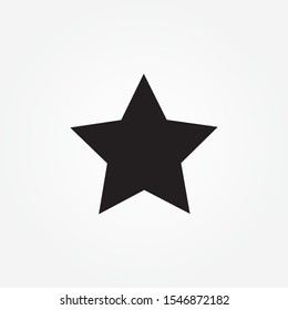 star icon illustration. star icon in trendy style isolated on white background