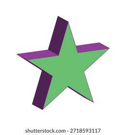 Icono de estrella ilustración Vector diseño Plantilla