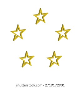 Star icon illustration vector design template