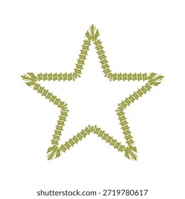 Icono de estrella ilustración Vector diseño Plantilla