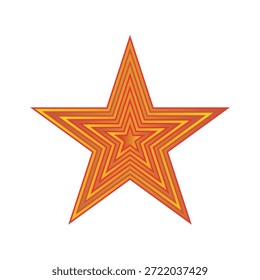 Icono de estrella ilustración Vector diseño Plantilla