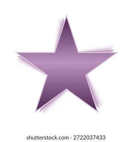 Ícone de estrela ilustração vetor modelo de design