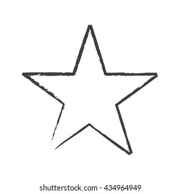 Star icon isolated. star grunge. line star . design element. web symbol