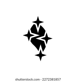 Star icon isolated on white background. Star symbol for your web site design, logo, app, UI. Vector illustration,