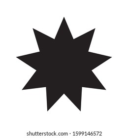 star icon isolated vector illustration
