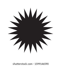 star icon isolated vector illustration