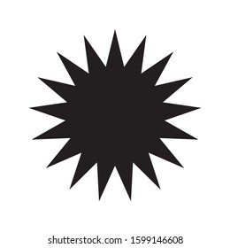 star icon isolated vector illustration