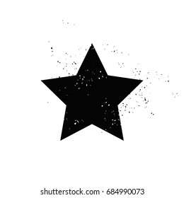 Star Icon.  Star Icon JPEG. Star Icon Object. Icon illustration for your design. Vintage.
