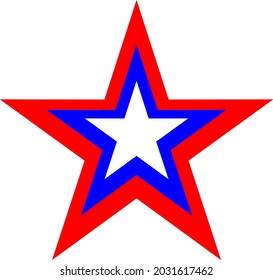 Icono de estrella para el Día del Trabajo 