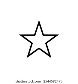 Star icon logo design. rating sign and symbol. favourite star icon