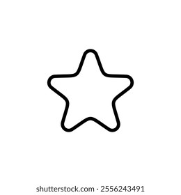 Star icon logo design. rating sign and symbol. favourite star icon