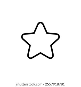 Star icon logo design. rating sign and symbol. favourite star icon