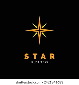 Star Icon Logo Design Template