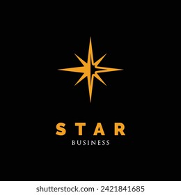 Star Icon Logo Design Template