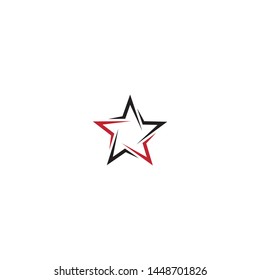 Star icon logo design vector template