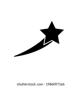 Star-Symbol, Logo einzeln auf weißem Hintergrund