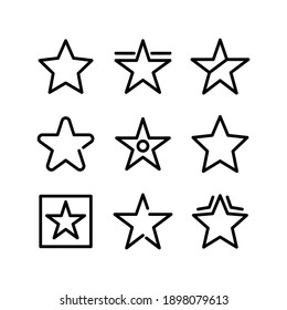 star icon or logo isolated sign symbol vector illustration - Collection of high quality black style vector icons
