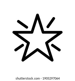 star icon or logo isolated sign symbol vector illustration - high quality black style vector icons
