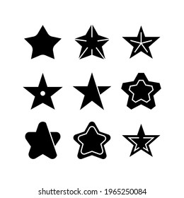 star icon or logo isolated sign symbol vector illustration - Collection of high quality black style vector icons
