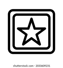 Stern-Symbol oder Logo einzeln auf Zeichen, Vektorgrafik - hochwertige Vektorsymbole in schwarzem Stil
