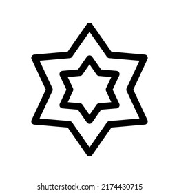 star icon or logo isolated sign symbol vector illustration - high quality black style vector icons
