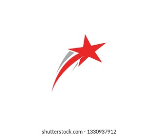 Star icon logo template