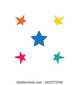 Star icon Logo Template vector illustration design - Vector