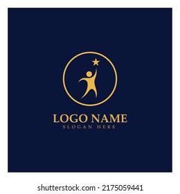 Star icon logo Template vector illustration design